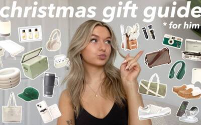 THE BEST GIFT GUIDE for your boyfriend, dad, brother etc ( 100+ gifts they ACTUALLY want )