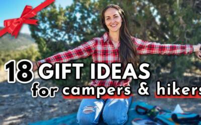 18 BEST Gifts for CAMPERS & HIKERS *Holiday Gift Guide 2022*