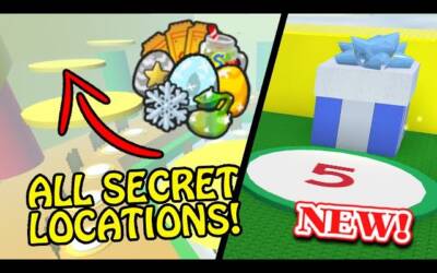 ALL NEW *SECRET* ITEM & GIFT BOX LOCATIONS (Beesmas Update) Bee Swarm Simulator