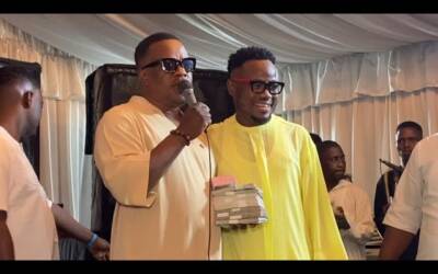 BOYE BEST GIFTS MILLIONS OF NAIRA TO ATORISE AT CEO VICKY ENTERTAINMENTS 40TH BIRTHDAY PARTY