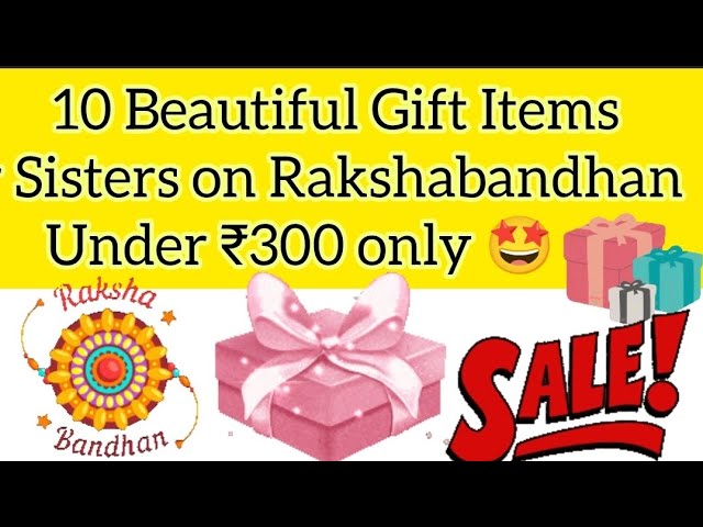 Best Gift for sister on Rakshabandhan | Rakshabandhan Gifts for Sister | Gift Ideas for Sister