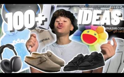 100+ CHRISTMAS GIFT IDEAS for teen boys 2024 (teen gift guide) #christmas #giftideas