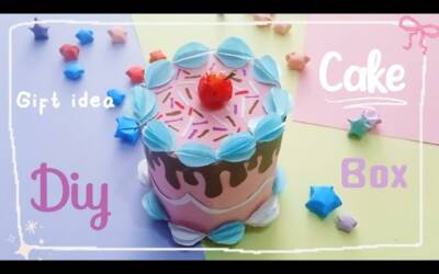 Gift box | Gift idea | paper craft easy