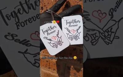 🥺❤️I actually enjoy printing these Keychains for couples 🔥#shorts #giftideas #anniversary