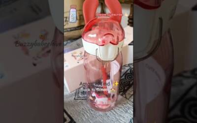 Stay Hydrated🥤Water Bottle P-3 BACK TO SCHOOL 🏫 best quality water bottle for Unicor🦄 lovers😍Amazon