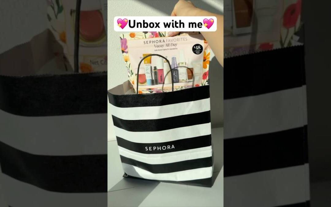 Let’s unbox the new Sephora favorites set 💖🎀💅🏼 part 1