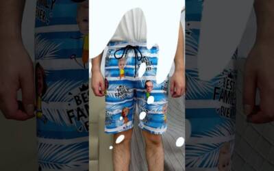Custom unisex beach shorts for Father’s Day #gifts #giftideas #beachshorts #fathersday #giftforhim