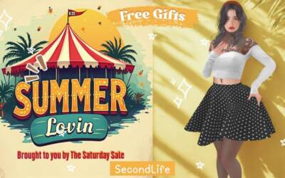 Second Life FREE Gifts Haul | The Saturday Sale: Summer Lovin’ Event