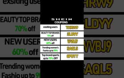 best coupon codes shein 2025 I shein coupon code 2025