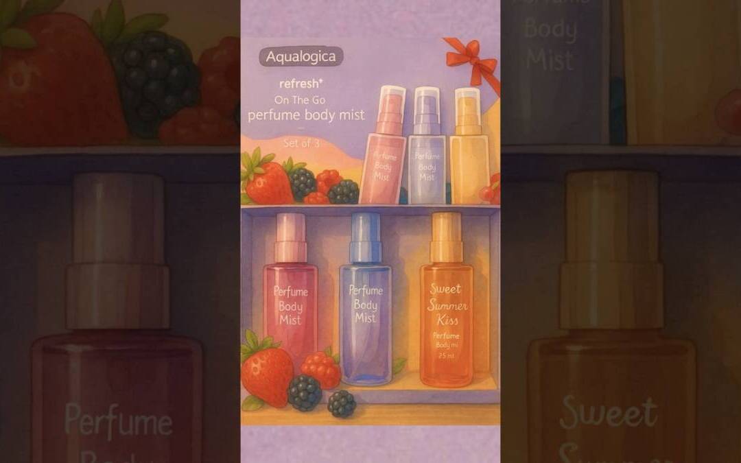 This Aqualogica Perfume Mist Gift Set Smells Like Summer! 🌸✨ | Best Affordable Fragrance Trio #yt