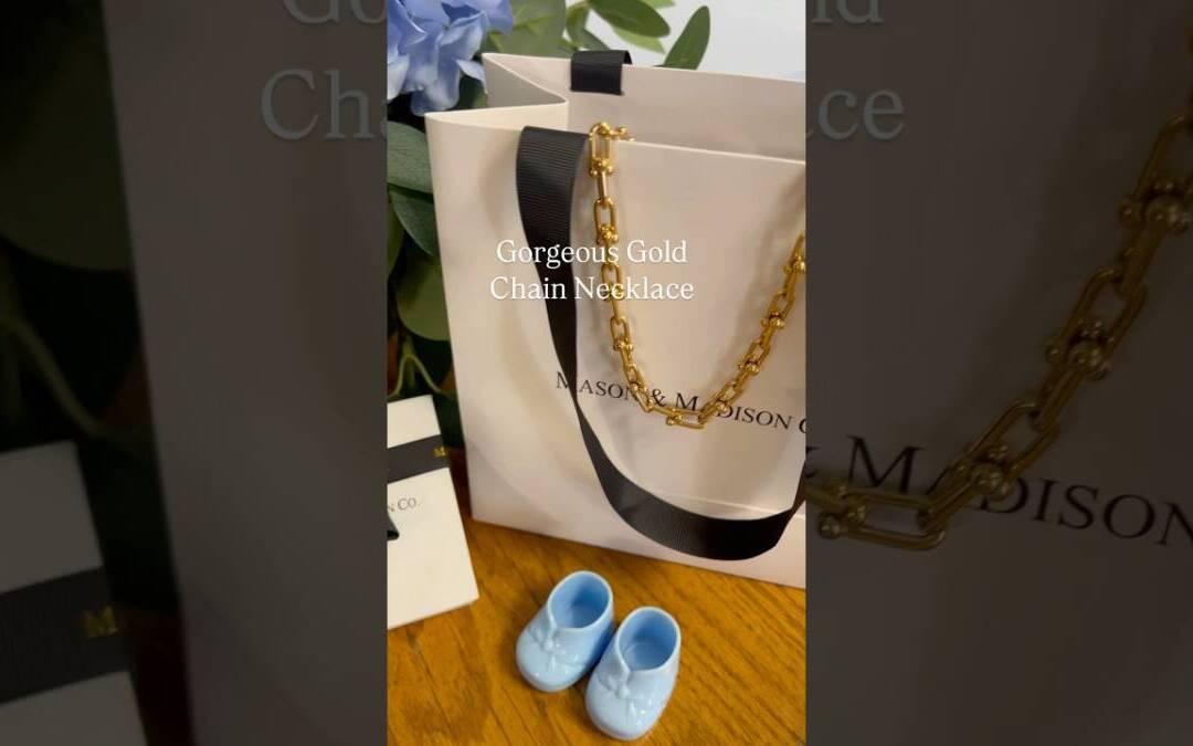 🔥Best Gold Chain Necklace Gift #trend #trending #gift #goldchain #goldnecklace #necklace #summer