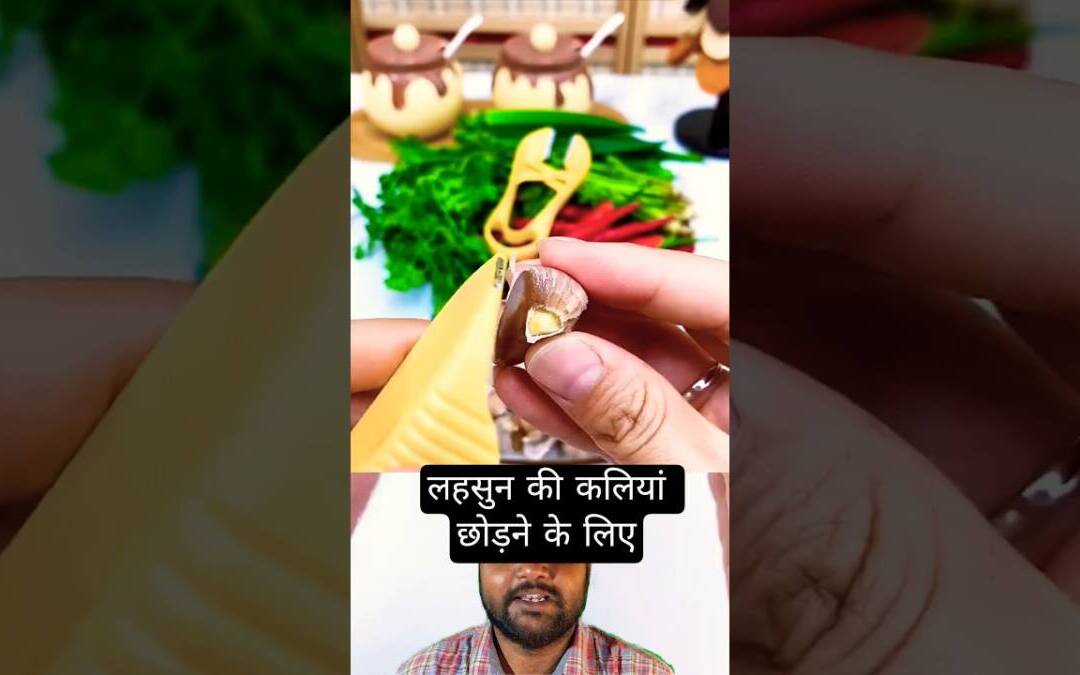 लहसुन की कलियां छोड़ने के लिए best kitchen gadgets 💐 kitchen gadgets on Amazon #youtubeshorts