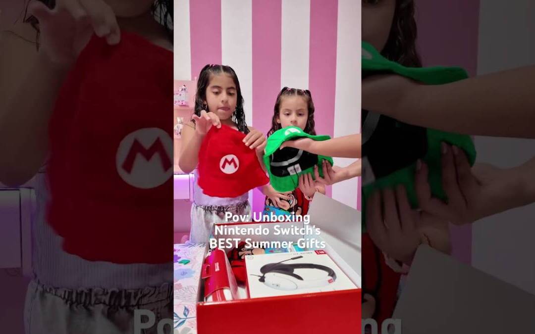 Unboxing Nintendo Switch’s BEST Summer Gifts #supermariobros #mario #nintendo #nintendolover