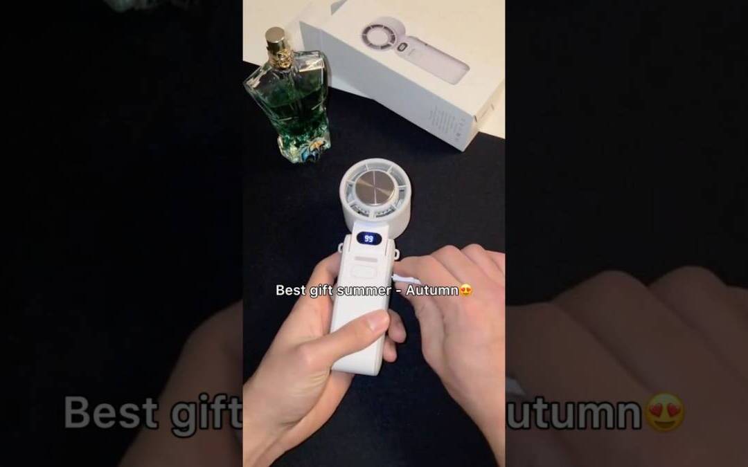 Best gift summer – Autumn😍🤩 #summer #minifan #handfan #goodthing #airconditioner #gadgets #viral