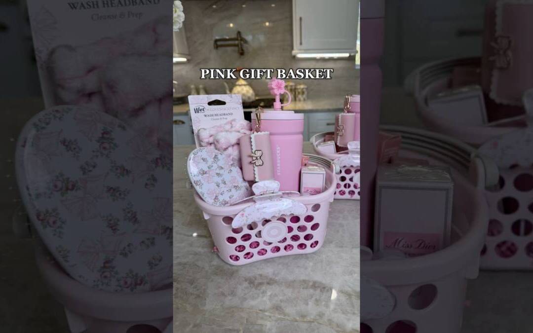 Prettiest Pink Birthday Baskets #asmr #giftideas #pinkaesthetic #giftbasket #giftforher #sephora
