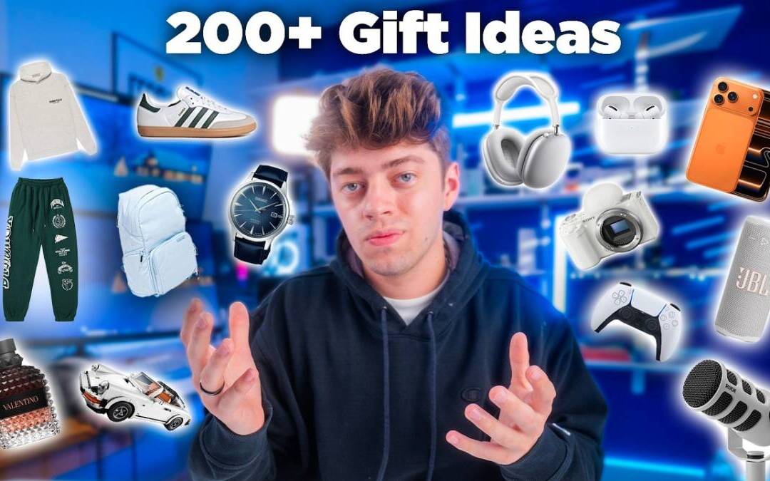 200+ Amazing Gifts for Teen Guys 2025 | Tech Gaming Fashion & Room Decor