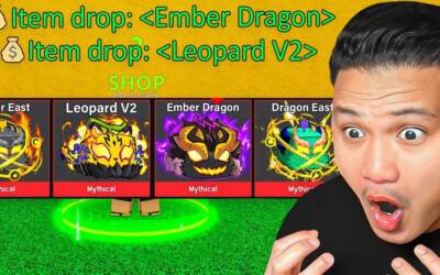 i opened 100 Summer Gifts To Get EMBER Dragon Fruit In Blox Fruits