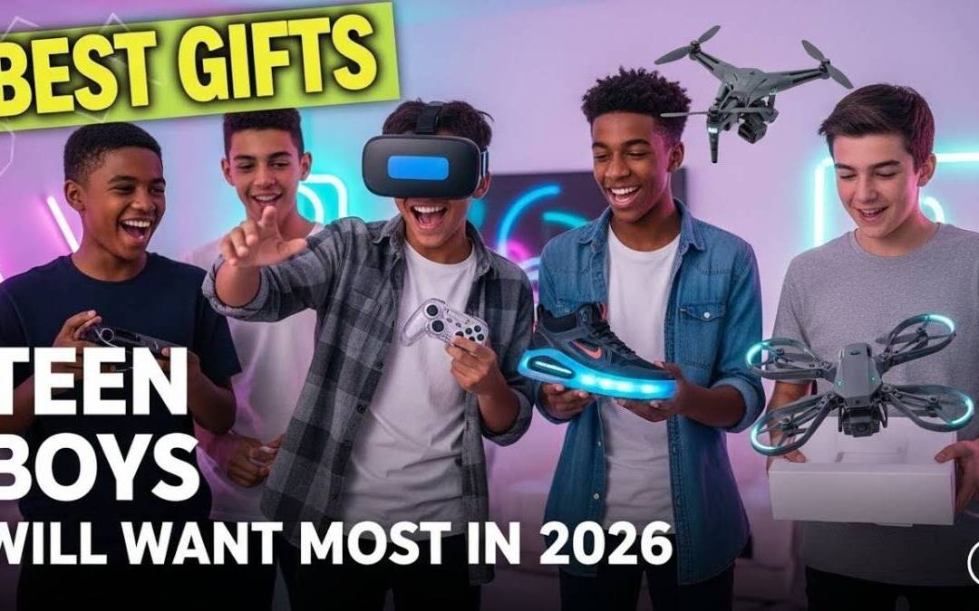 30 Best Gifts for Teen Boys 2026 | Cool & Trending Picks They’ll Actually Want