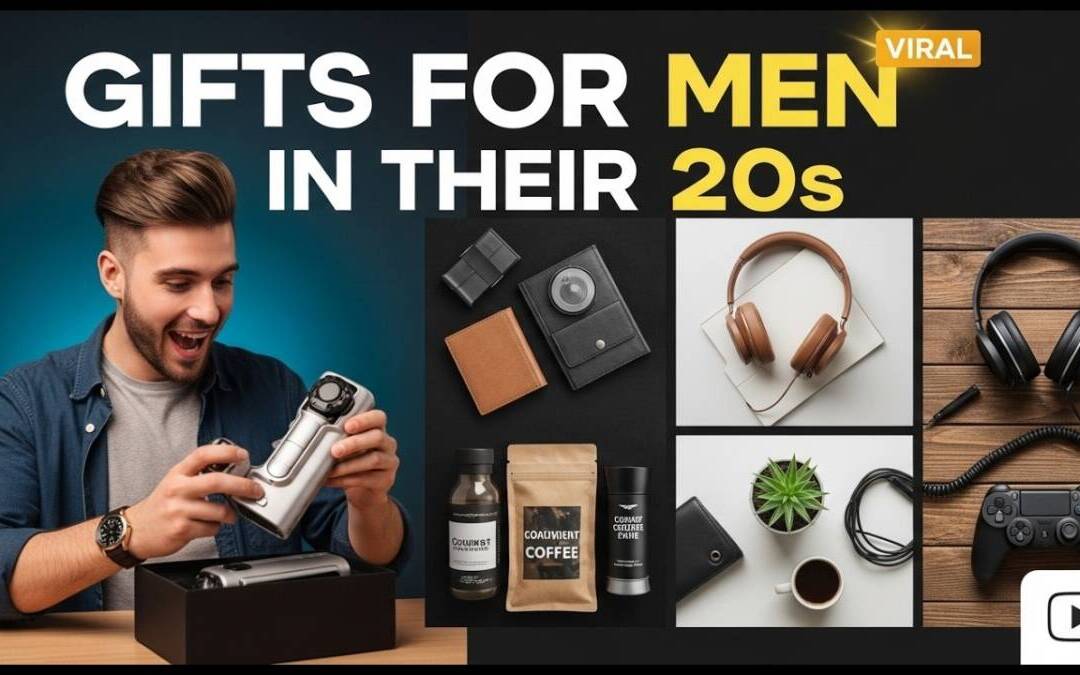 24 Best Gifts for Men in Their 20s (2026) | Cool, Useful & Unique Gift Ideas for Guys