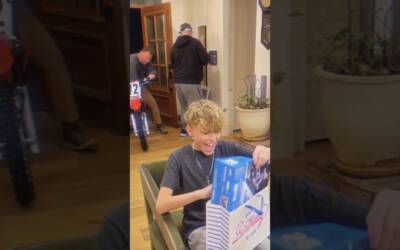 This Grateful Kid Receives a Dirt Bike As a Gift❤️