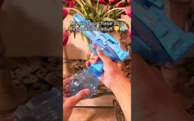 Best purchase I ever made…😭#summer #watergun #gifts